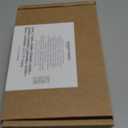 Amazon Basics Exterior Door Knob With Lock, Coastal, Easy to Install, Matte Black