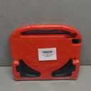 TOEVEK Kids Case for iPad 9th/8th/7th Generation, iPad 10.2 Kids Case with Built-in Screen Protector, Durable Shockproof Handle Stand Protective Cover for iPad 10.2 Inch 2021/2020/2019, Red