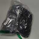 KUTUMAI Elegant Long Formal Wedding Guest Dresses for Women Ruffle Bodycon Cocktail Party Maxi Dress (Large, Black)