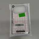 CHATTOB Compatible with iPhone 17 Pro Case, Cute Retro Gingham Plaid Phone Case for Women, Shockproof Soft TPU and Hard PC Back Protective Cover, Matte Pink