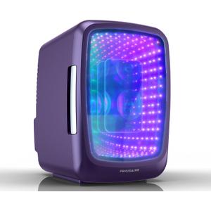Frigidaire EFMIS179 Gaming Light Up Mini Beverage Refrigerator, Purplehaze