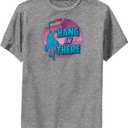 Disney Strange World Hang Splat Boys Short Sleeve Tee Shirt (Medium, Charcoal Heather)