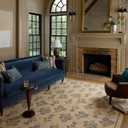 Loloi Chris Loves Julia Rue Moss / Blue 2'-3" x 3'-9" Accent Rug