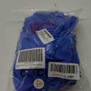 COCOPEAR Women's Elegant Crossover One Piece Swimdress Floral Skirted Swimsuit (Large, Royalblue)