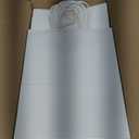 BAG BOX 100 Pack 8.25x4.3x10.6 Inch White Gift Bags with Handles,Bulk Kraft Paper Bags for Shopping, Retail, Merchandise, Wedding, Party Favors, Paper Grocery Sacks