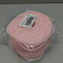 38 Yards 2 Inch Pink Sheer Ribbon Wired Transparent Organza Ribbon Sweet Rose Clear Silk Chiffon Mesh Yarn Ribbons for Sewing Making Crafts Gift Wrapping Valentine Wedding Bouquets Christmas
