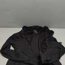 Hanes womens Slub Knit Full-zip Hoodie, Textured Cotton Zip-up T-shirt Hoodie for Women (XX-Large, Black)