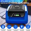 40V 6.0Ah Replacement Battery for Kobalt 40v Battery MAX 2540C-06, Rechargeable Lithium Ion Battery for Kobalt KB640-03 KB540C-06 KB245-06 KB240-06 Kb540-06 for Cordless Power Tools