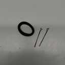 Elastics Hair Bands No Damage for Thick, Heavy and Curly Hair And Two Hairpins