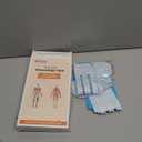 IEADEN Precut Kinesiology Tape for Knees, 20 Pcs, Upgraded, Knee Support & Stability, Knee Pain Relief Athletic Tape - Waterproof & Elastic, Breathable Hypoallergenic Latex-Free Tape, Blue