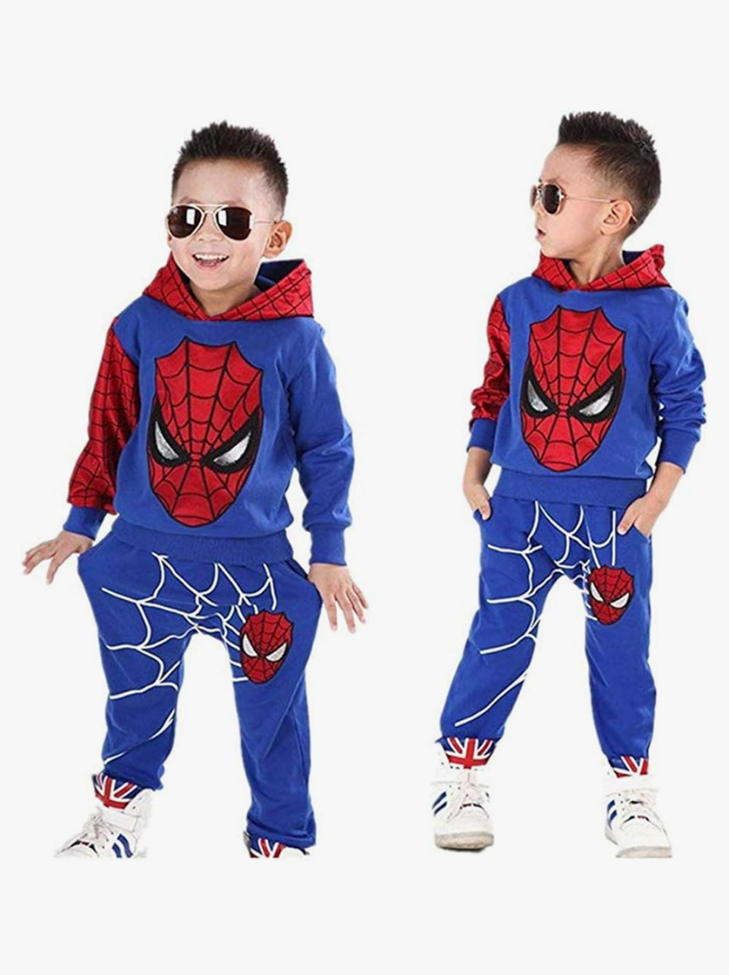 2Piece Toddler Kids Baby Boys Casual Outfits Set,Long Sleeve Pullover Hoodie Sweatshirt Pants Clothing Suit Size 150