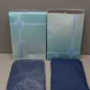 Pro Goleem Small Pillow 11"x7"x2.5" for Travel and Camping with Name Tag Mini Tiny Pillow for Room Couch Sofa Chair and Outdoor Car Air Nap Neck Lumbar Knee Rest Pillows, Navy Blue