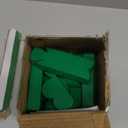Wooden Blocks Stacking Game, St. Patrick's Day Lucky Shamrock Blocks Stacking Game Green Shamrock Wood Blocks Tumbling Stacking Tower Game for Family Gathering Party(Irish Style)