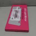 Car Mirror,Car Accessories Sun Visor Vanity Mirror Cosmetic Mirrors,Automotive Makeup Mirrors with Straps,Automotive Interior Accessories for Women Girls,Universal for Trucks,Cars,SUVs