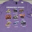 Endangered Species Educational Wildlife Conservation Gift T-Shirt S