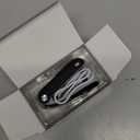 Mini Bag Sealer, USB Rechargeable Chip Bag Sealer Heat Seal, 2 in 1 Bag Sealer Heat Seal with Cutter, Portable Bag Resealer for Plastic Bags Snacks & Food Storage, (Black)