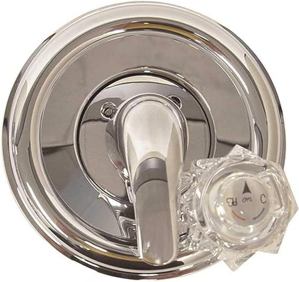 DANCO 10003 Single Function Tub Trim Kit, Fits 1300/1400 MultiChoice 13/14 600 Series Delta Shower Valve, Pack of 1, Chrome