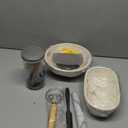 Sourdough Starter Kit with 2 Proofing Baskets, 36oz Sourdough Starter Jar, Bread Lame, Dough Scraper, Dough Whisk & Silicone Bread Sling