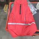 Acouto Red Dog Reflective Vest with High Visibility for Outdoor Activities and Night Walking