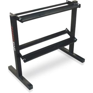 CAP Barbell RK-24D-2J 24 Dumbbell Storage Rack, Black
