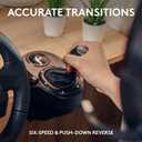 Logitech G Driving Force Shifter Compatible with G29, G920 & G923 Racing Wheels for-PlayStation 5, Playstation 4, Xbox-Series X|S, Xbox-One, and-PC