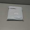 OFFITECTURE 2-Pack Reusable Rain Ponchos for kids - Hooded Raincoats for Boys Girls (Blue+Pink)