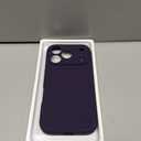 Magnetic for iPhone 17 Pro Case, Compatible with MagSafe, [Full Camera Protection][Screen Protector] Silicone Shockproof Protective Phone Case for iPhone 17 Pro 6.3", Deep Purple