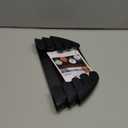 Universal Pot Lid Organizer for Cabinet - Upgraded Patented Niceyos 3 Pack Inside Cabinet Door Wall Mount Pan Top Storage Organizer Rack Holder for Kitchen, Fits 6" to 13" (Black)