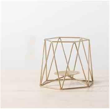 Bambeco  7x6 Metal Candle Holder Gold