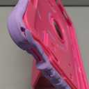 OKP Case for iPad A16 11th Generation 11 inch 2025/ 10th Generation 10.9 inch 2022, Shockproof Rugged Heavy Duty 11/10 th Gen i Pad Protective Cover with Pencil Holder/Kickstand, Purple+Hot Pink