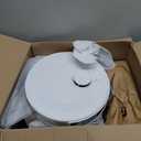 Lefant LiDAR Robot Vacuum and Mop,45-Day Self-Emptying,6000Pa Powerful Suction,Customized Cleaning,Home Mapping, 140 Min Runtime, Roller Brush for Carpet,2.4G/5G WiFi/Alexa/APP/iWatch,M2 Plus