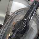 Bathroom Faucet Brushed Nickel Modern Waterfall Bathroom Sink Faucet with Single Handle Suitable for 1 or 3 Holes,Supply Deck Plate and Hose