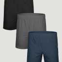 STRETCH PERFORMANCE SHORTS 3-PACK L