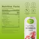 CoCo Joy 100% Natural Watermelon Juice, (12-Pack, 16 Fl Oz) Low-Calorie Watermelon Drink, EXP: 12/10/2027
