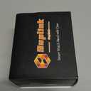 SUPLINK Stainless Steel Case Bands Compatible with Samsung Galaxy Watch 5 Pro Band 45mm, Metal Protective Rugged Bumper for Samsung Watch 5 pro Band for Men, Black