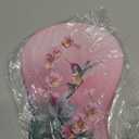 Hokafenle Ergonomic Mouse Pad Wrist Support, Wrist Rest Mousepad for Carpal Tunnel Pain Relief with Integrated Memory Foam Slope Massage Bulge (11.8x7.9 inch,Graceful Peony