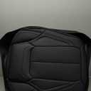 Coverado Car Seat Covers Full Set, Seat Covers for Cars, Black Car Seat Cover, Car Seat Protector Waterproof, Nappa Leather Car Seat Cushion, Car Seat Covers Front Seats and Back Fit for Most Cars