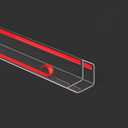 Clear Wall Corner Protector, 2 PCS Self-Adhesive Corner Protectors for Walls, 1.57" W x 35.4" L, Wall Corner Guard for BabyFurnitureDoorTablesCover Sharp FurnitureEasy to Install