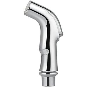 Universal Fit Sink Spray Attachment, Kitchen Side Sprayer Head, Pull Out Spray Head, Faucet Sprayer Replacement For Delta, Moen, Kolher and Other OEM Brands, Chrome Finish, Ergonomic Design
