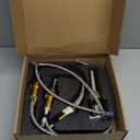 Bathroom Sink Faucet, Faucet for Bathroom Sink, Widespread Brushed Nickel Bathroom Faucet 3 Hole with Stainless Steel Pop Up Drain and cUPC Lead-Free Hose - (Brushed Nickel) (8 Inch 1 Pack)