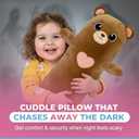 Cuddle Paws Bear Plush Body Pillow for Kids | Long Stuffed Animal Cuddle Pillow | Soft Hugging Toy | Plushie Gift for Girls & Boys | Long Plush Body Pillow for Sleep & Comfort | Large, 47 Inches