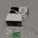 5MP 2K Window Camera,2.4GHz & WiFi Indoor Cameras for Home Security,Dog Camera with Mounting Sticker Al Color Night Vision,Person & Motion Detection, (White)