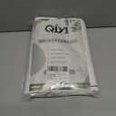 QiyI Watercolor Floral Shower Curtain, 3D Embossed Butterflies Pink Brown Flower Bathroom Curtain, Minimalist White Cloth Bath Curtain, Waterproof Fabric Textured Shower Curtain Set with Hooks, 72x72