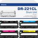 DR221CL DR-221CL Drum Unit Replacement for Brother DR221 DR-221 Imaging Drum forHL-3140cw HL-3170cdw HL-3180CDW MFC-9130cw MFC-9330cdw MFC-9340cdw DCP-9020CDN Printer