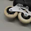 Bladerunner by Rollerblade Dynamo Jr Size Adjustable Hockey Inline Skate, Black and Red, Inline Skates (Size 1 - 4)