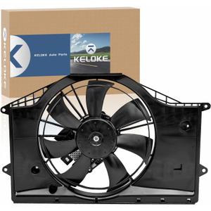 KELOKE Engine Radiator Cooling Fan Assembly with Brushless Motor for Honda