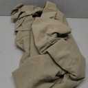 Nobildonna 3 ft Bean Bag Chair Cover (No Filler) 35"43" Large Stuffed Animal Storage Bean Bag Washable Big Beanbag Chair Cover Premium Corduroy Bean Bag Cover for Adults,Kids,Khaki Gray 300L