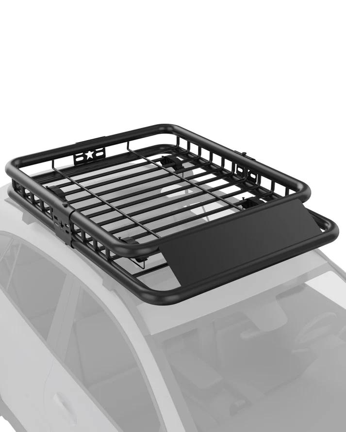 GARVEE Roof Rack Basket, 49"x 36"x 5" Heavy-Duty Roof Rack Basket with Extension for SUVs & Jeep Cherokee - 200 LB Capacity