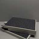 2 in 1 Adjustable Dog Ramp Bed for Small Medium Pets Folding Collapsible Pet Ramps with Non Slip Carpet Portable Indoor Puppy Ramp for Sofa,Chair