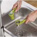 Joseph Joseph Helix Garlic Press Mincer Ergonomic Twist-Action Hand Juicer, Stainless Steel